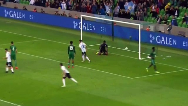 Ever Banega Goal Argentina 1 - 0 Nigeria 14-11-2017