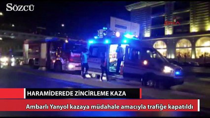 D100’de halk otobüsü devrildi