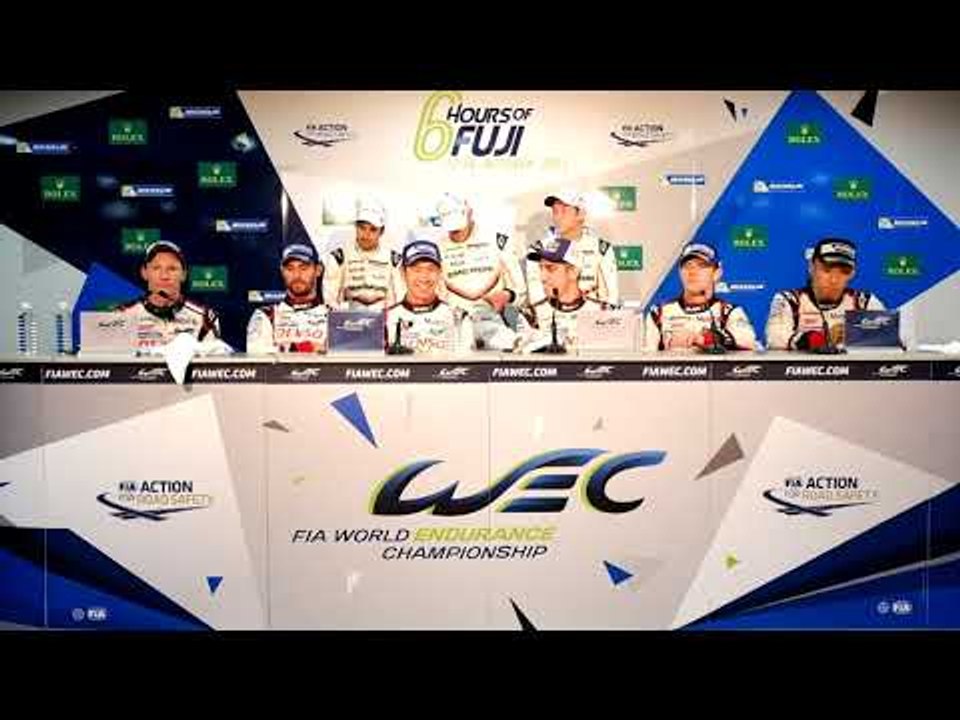 2017 WEC 6 Hours of Fuji - Overall Winners Press Conference -