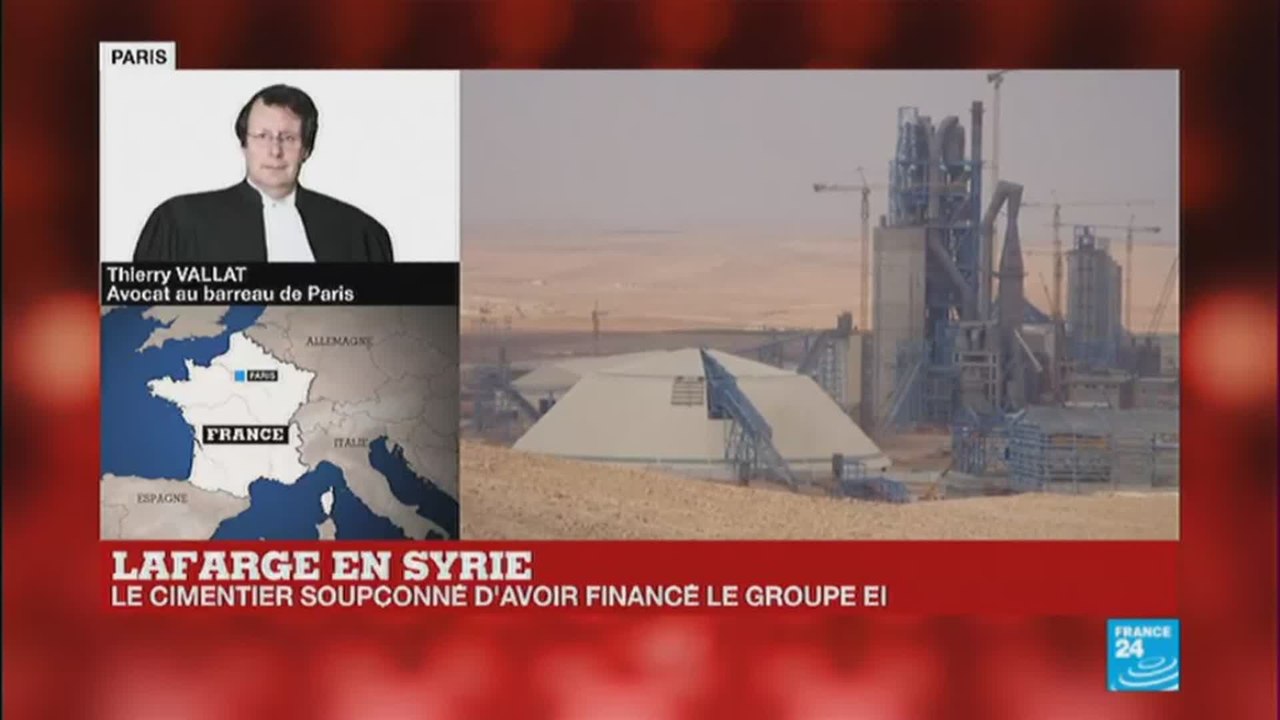 Lafarge en Syrie : "l''enquête devrait prendre plusieurs mois, plusieurs années"