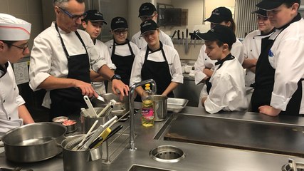 La cuisson des côtes de veau avec le chef Olivier Capillon