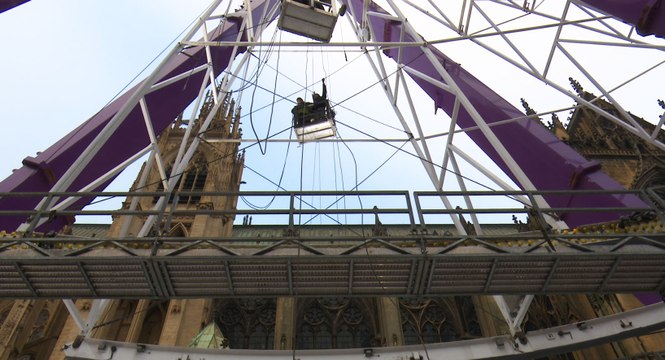 Grande roue de Metz pour Noël : découvrez l'envers du décor