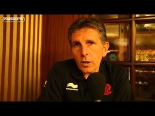 Claude Puel évoque le début du stage à Divonne-les-Bains