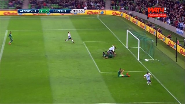 2-0 Sergio Agüero Goal International Friendly - 14.11.2017 Argentina 2-0 Nigeria