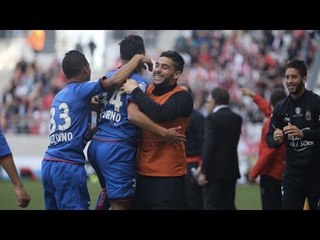 Reims 0 : 1 Nice : le but de Saïd Benrahma