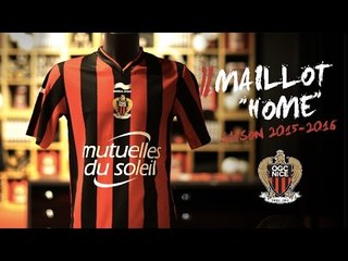 Voici le maillot de l'OGC Nice 2015-2016 !