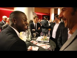 À la soirée des partenaires de l'OGC Nice