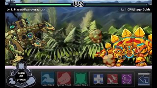 Dino Robot Giganotosaurus Champion OF BattleField Full Game 1080 HD Game Show