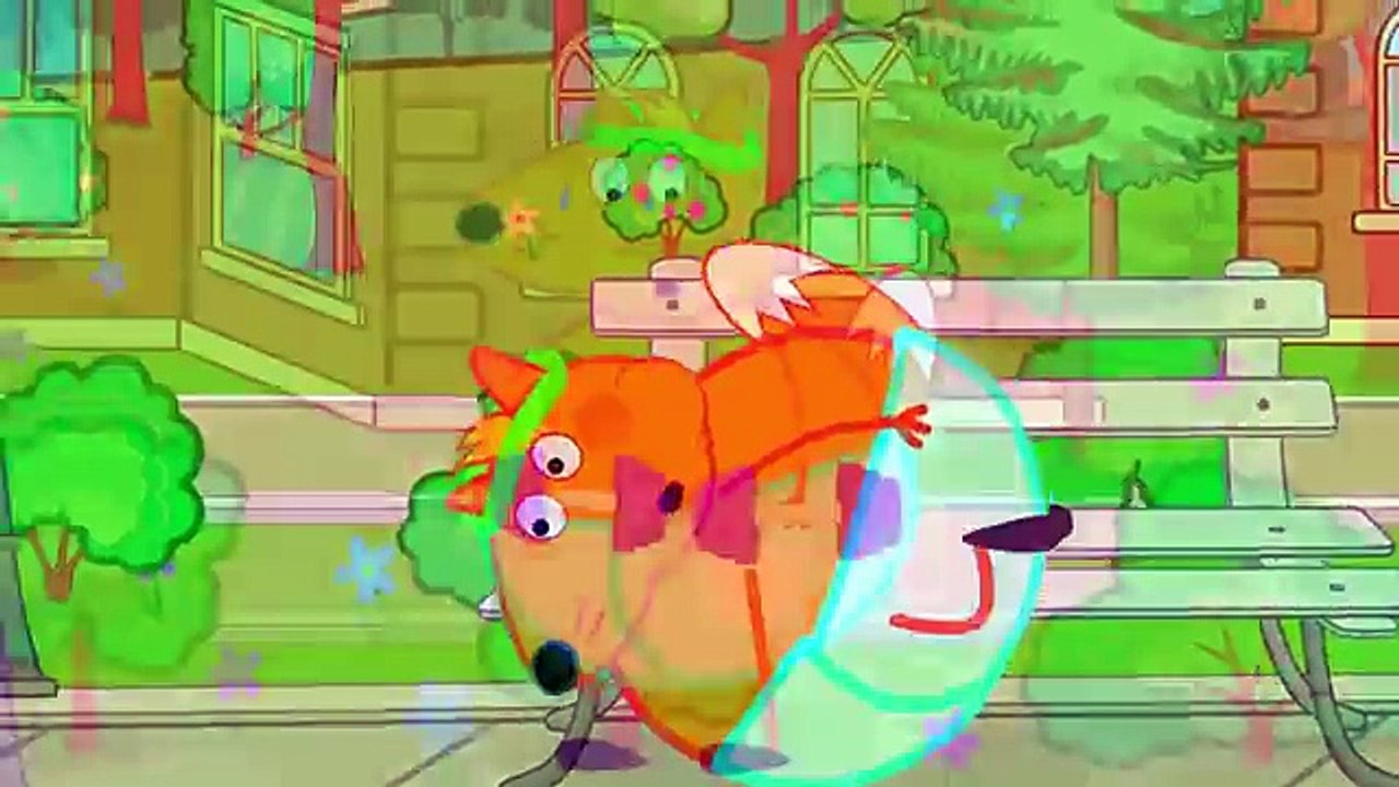 Fox Family Cloudy Castle Princess in Prison Superhero Saves Cartoons Finger Family Nursery Rhymes