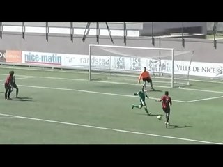 Nice 8-0 Toulouse Fontaines (U17) : les buts