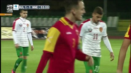 Descargar video: 1-1 Nikola Krsotvić Goal UEFA  Euro U21 Qual.  Group 9 - 14.11.2017 Bulgaria U21 1-1 Montenegro U21