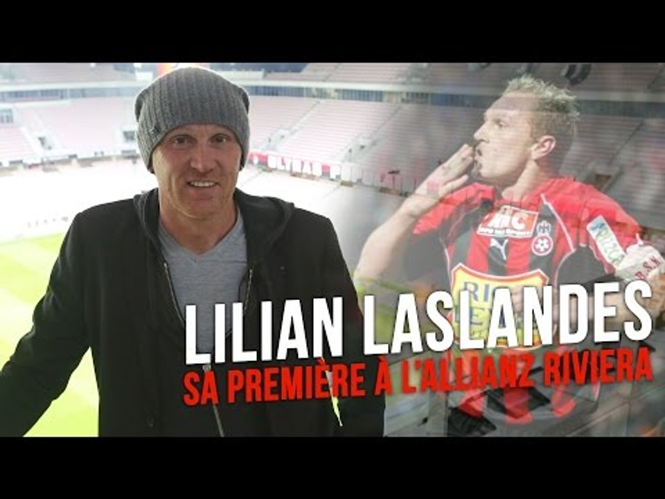 Lilian Laslandes, sa première à l'Allianz Riviera