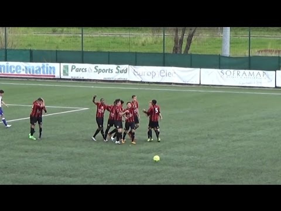 Nice 2-1 Toulouse (U17) : les buts