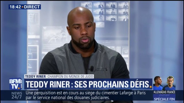 J'aimerais bien gagner encore une médaille d'or olympique , confie Tedd Riner