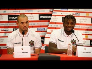 Conférence de presse St Maximin & Sneijder