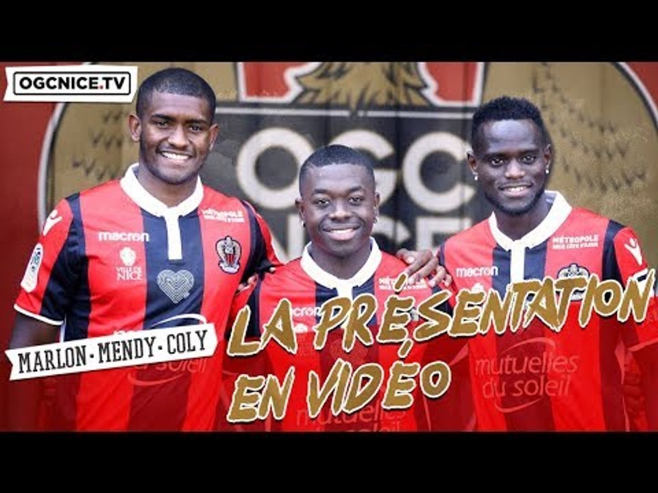 Les 1ers mots niçois de Marlon, Mendy et Coly