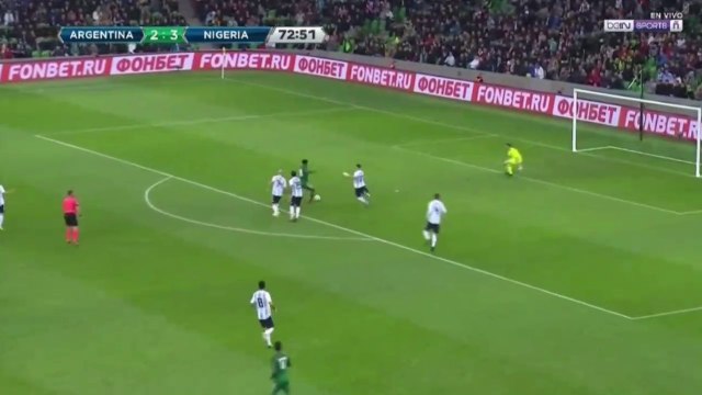 Alex Iwobi second Goal HD - Argentina 2 - 4 Nigeria - 14.11.2017 (Full Replay)