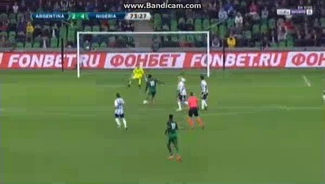 Alex Iwobi Goal HD - Nigeria 4-2 Argentina 14.11.2017