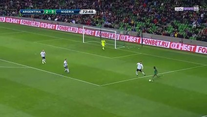 Alex Iwobi GOAL HD - Argentina 2-4 Nigeria 14/11/2017 HD