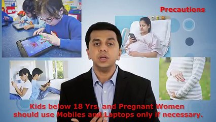 Avoid using mobile phones near you