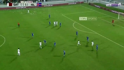 Muhamed Muntari Goal HD - Qatar 1-1 Iceland - 14.11.2017