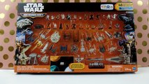 Star Wars Ultimate Saga Battles Micro Machines 48 figures Toys R Us Exclusive Unboxing