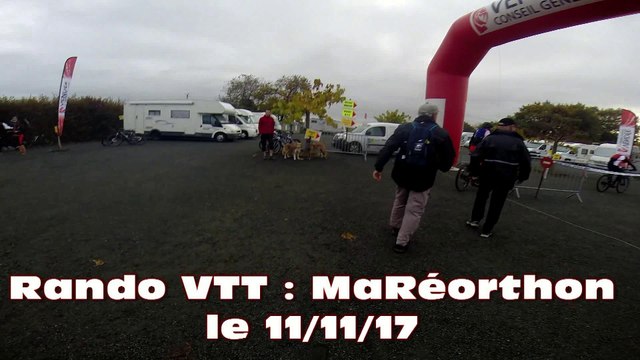 Rando VTT MaReorthon le 11/11/17 - VTT la Bruffière