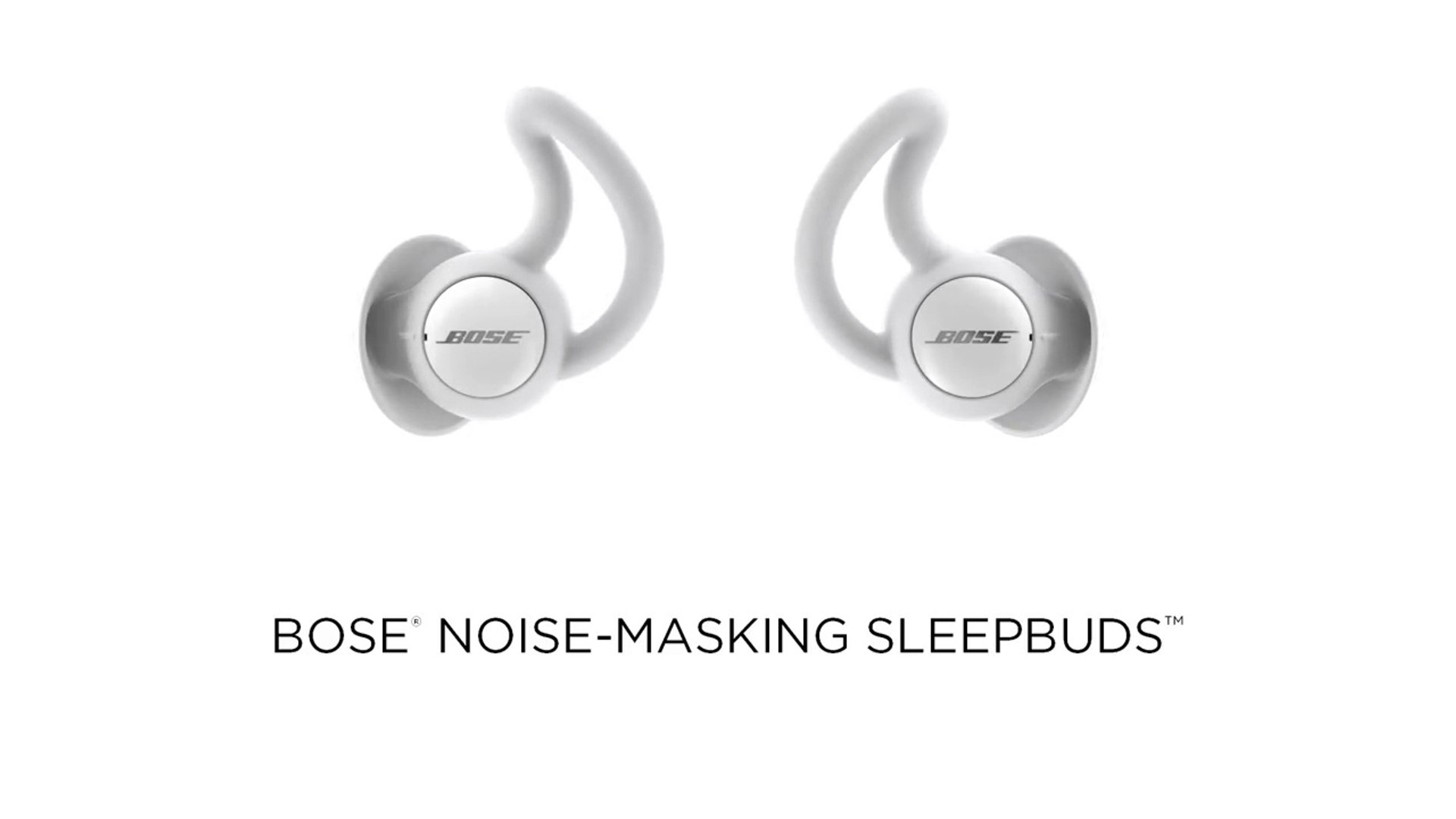 Bose Sleepbuds, auriculares que enmascaran el ruido para dormir mejor -  Vídeo Dailymotion