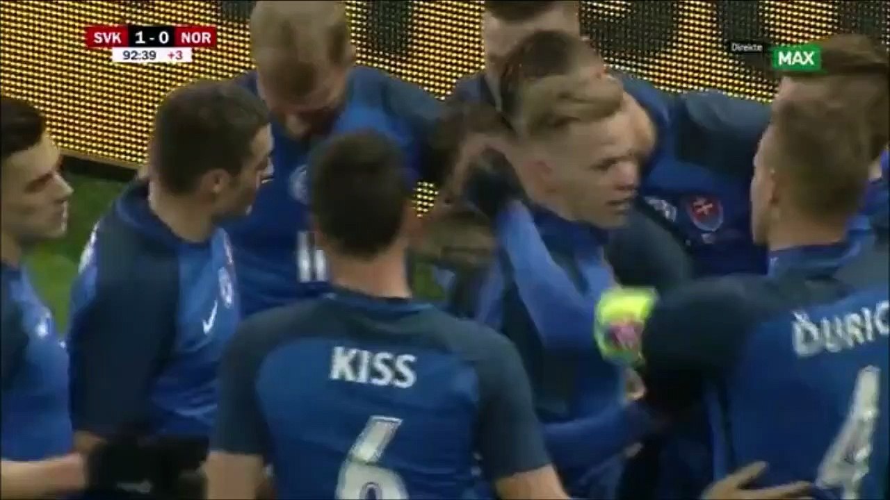 1-0 Stanislav Lobotka Goal International  Friendly - 14.11.2017 Slovakia 1-0 Norway