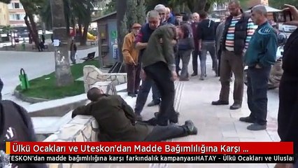 Ülkü Ocakları ve Uteskon'dan Madde Bağımlılığına Karşı Farkındalık Kampanyası