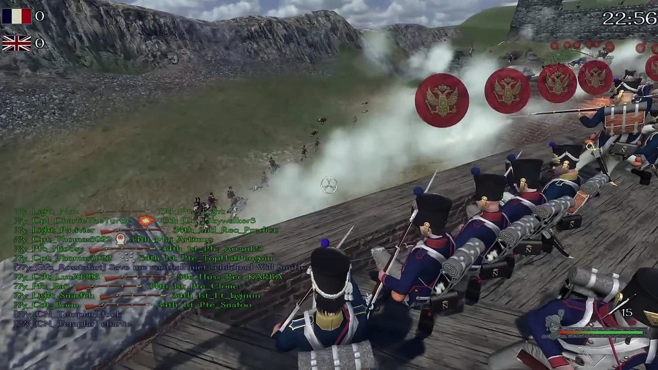 Mount & Blade: Napoleonic Wars Siege Battle - Tintagel Castle Special - Thursday 29th August