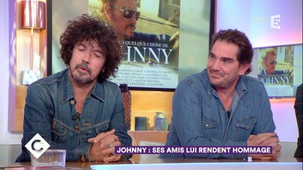 Johnny : ses amis lui rendent hommage - C à Vous - 14/11/2017