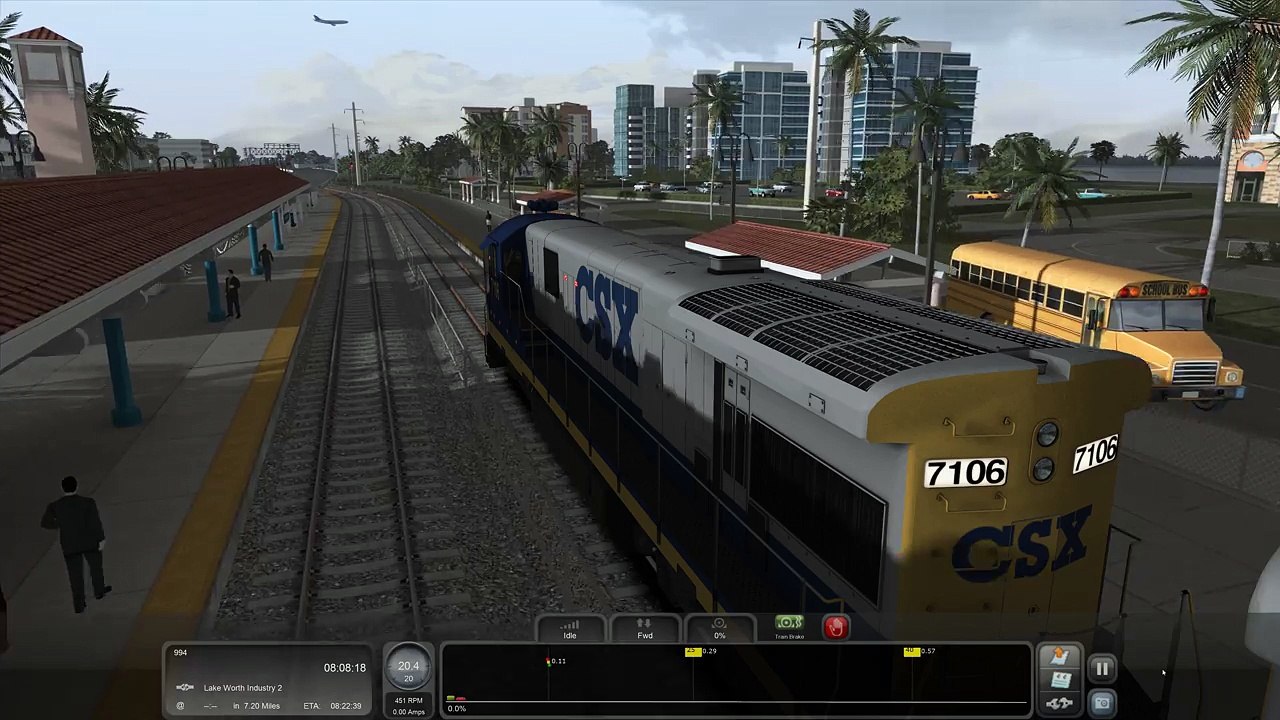 Train Simulator 2017 - [CSX C30-7] Sandbaggin - 4K UHD