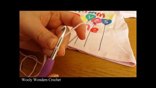 How to crochet a childrens pretty summer bolero / shrug