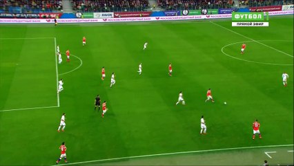 1-2 Fyodor Smolov Goal International  Friendly - 14.11.2017 Russia 1-2 Spain