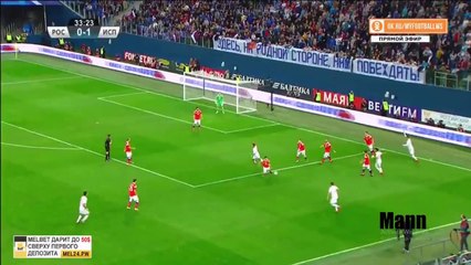 Sergio Ramos Goal - Russia vs Spain (0-2) - Friendly 14_11_2017 HD