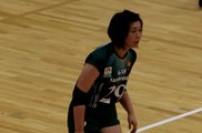 勝見咲子 選手(Sakiko Katsumi)GSS東京サンビームズ【女子ﾊﾞﾚｰﾎﾞｰﾙVﾁｬﾚﾝｼﾞﾘｰｸﾞⅡ2017-2018】2017.11.11青山学院大学体育館