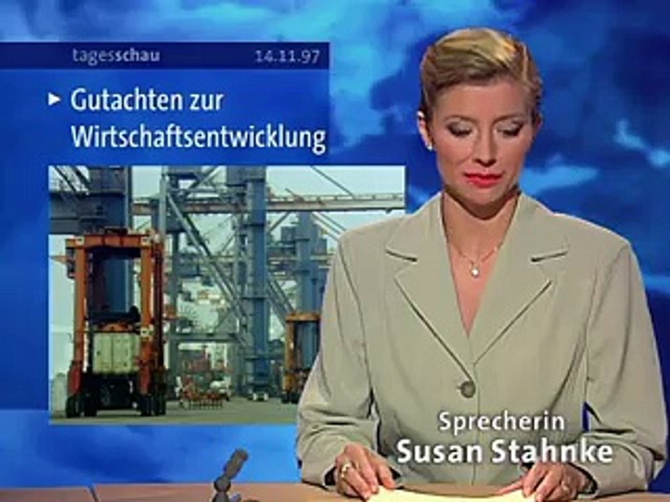 Tagesschau | 14. November 1997 20:00 Uhr (mit Susan Stahnke) | Das Erste