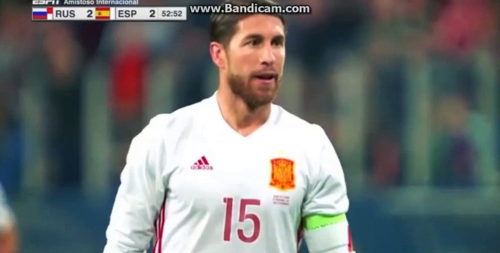 Penalty Sergio Ramos 2 - 3 RUSSIA VS SPAIN 14.11.2017 HD
