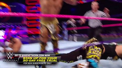 Kalisto & Mustafa Ali vs. Enzo Amore & Ariya Daivari- WWE 205 Live, Oct. 17, 2017