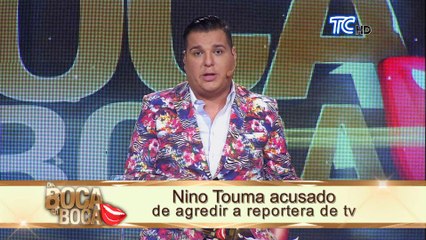 En vivo Nino Touma nos hablará sobre la polémica con reportera quiteña