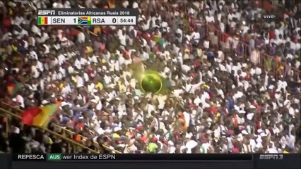 1-0 Opa NGUETTE Goal Qualification Play-off - 14.11.2017 Senegal 1-0 South Africa