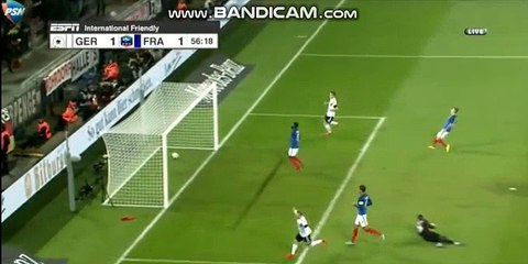 Timo Werner Goal ~ Germany vs France 1-1
