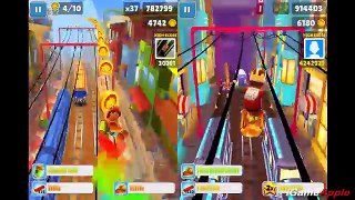 Subway Surfers Peru VS Las Vegas iPad Gameplay for Babies HD