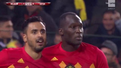 Romelu Lukaku Goal HD - Belgium 1-0 Japan - 14.11.2017 (Full Replay)