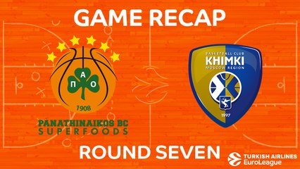 Highlights: Panathinaikos Superfoods Athens - Khimki Moscow region