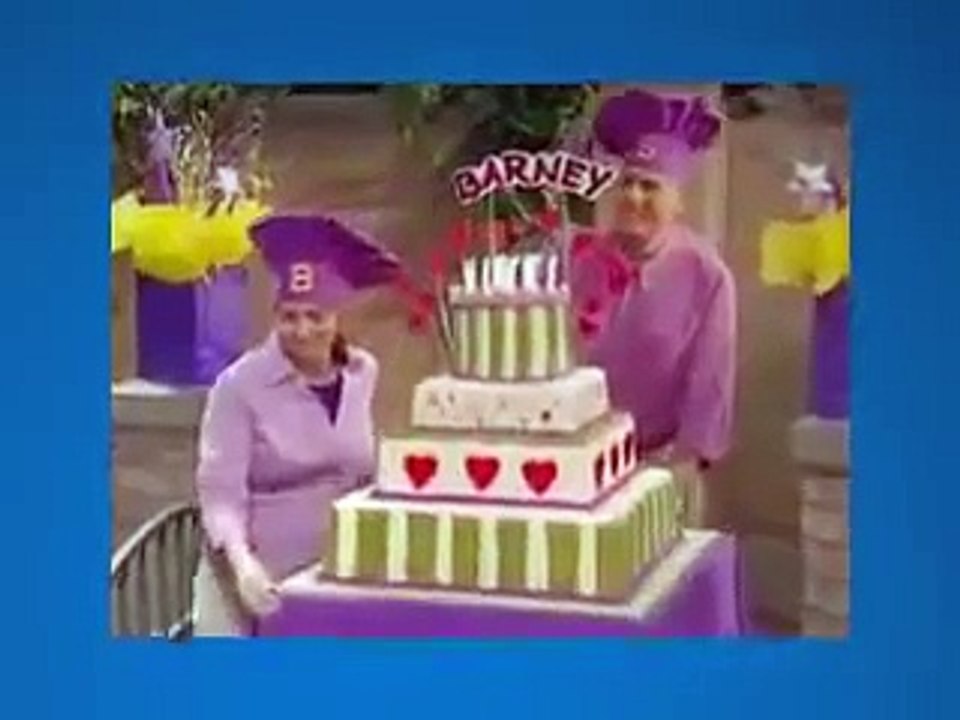 Barney Dino Dance HD Bear in the Big Blue House