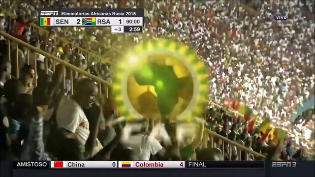 2-1 Goal FIFA WC Qualification CAF R3 Group D - 14.11.2017 Senegal 2-1 South Africa