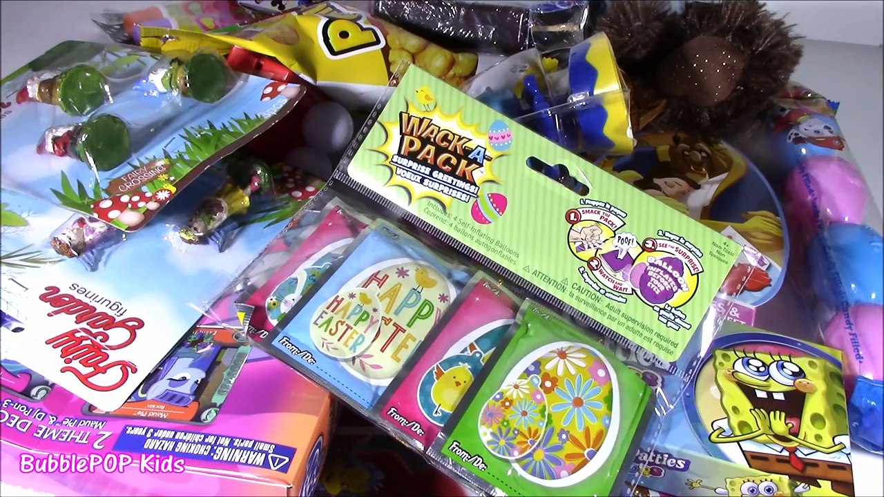 Dollar TREE HAUL! Scented Bunny! LIP GLOSS! Ice Cream! Beauty & the Beast Gummies! EGGS! FUN