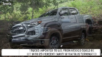 Killing Off NAFTA Could Mess Up Toyota's North American Production Plans